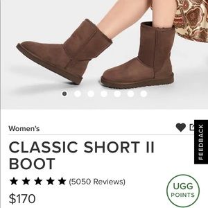 Brown Classic Short UGG Boot